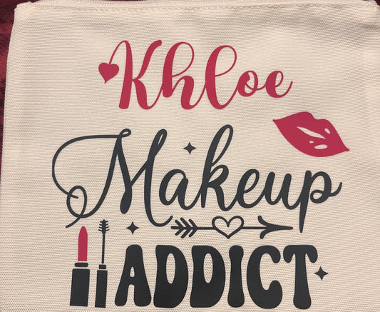Personalized Makeup bag